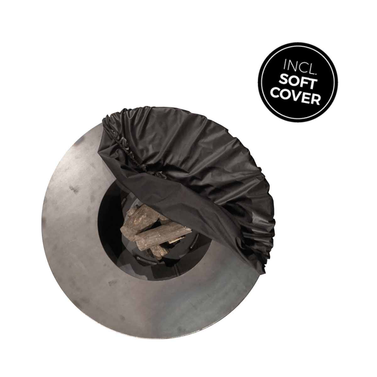 OFYR Feuerschale Island Black 100 PRO Keramik Dunkelgrau Softcover OFYR Feuerschale Island Black 100 PRO Keramik Dunkelgrau Softcover