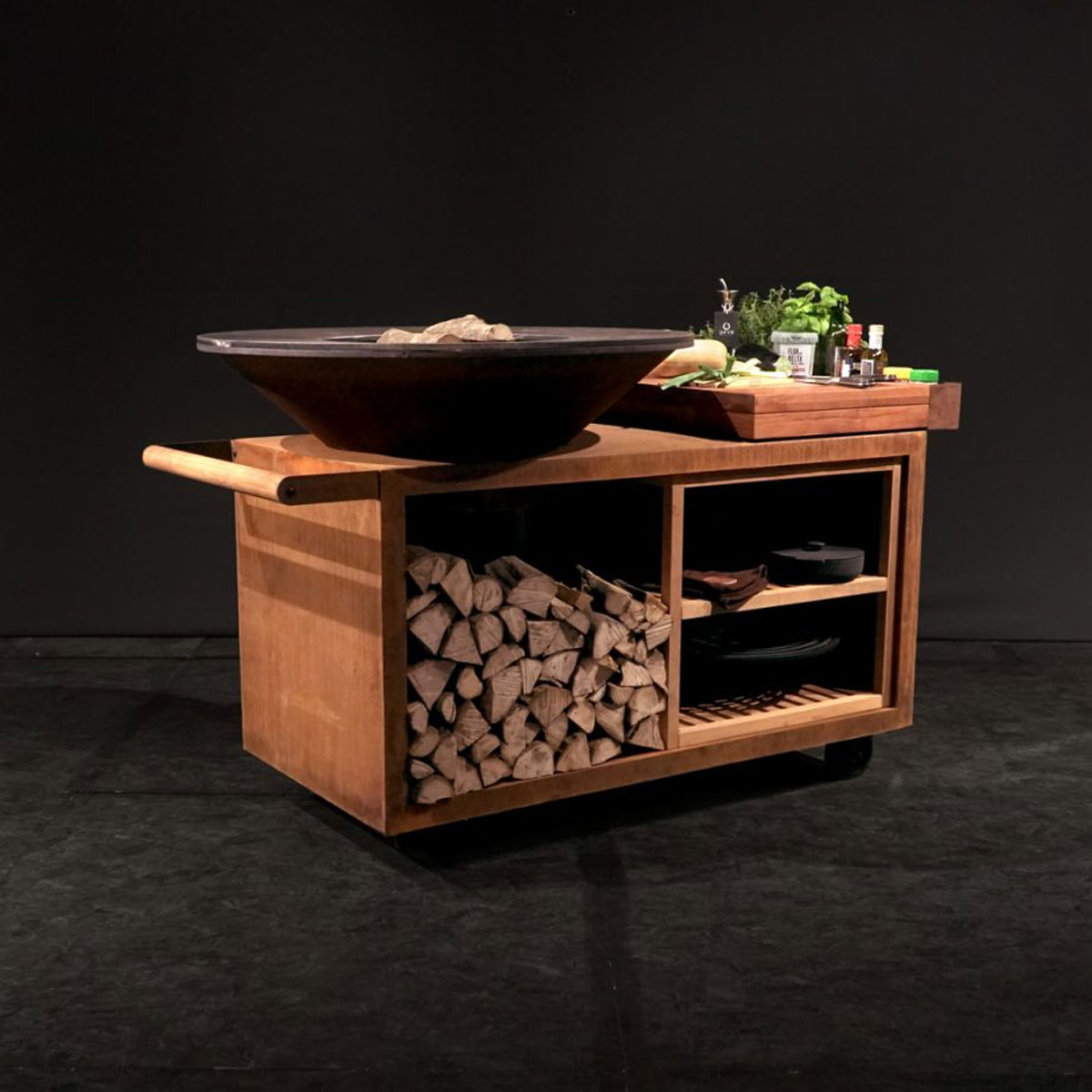 OFYR Storage Insert PRO Teakholz Medium OFYR Storage Insert PRO Teakholz Medium