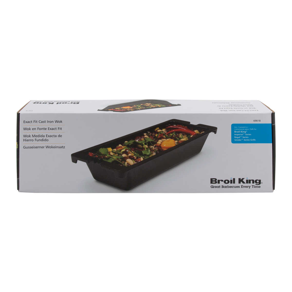 Broil King Regal & Imperial Gusseiserner Wokeinsatz Verpackung Broil King Regal & Imperial Gusseiserner Wokeinsatz Verpackung