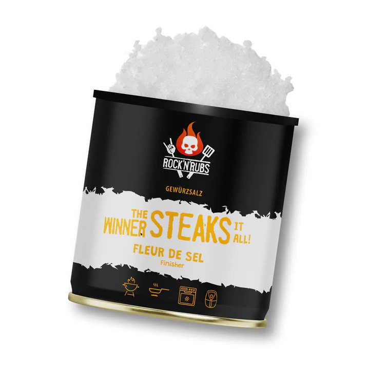 Rock’n’Rubs The Winner Steaks it all Fleur de Sel