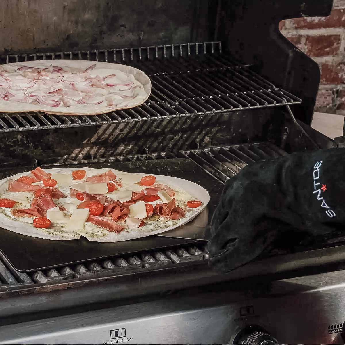 SANTOS Pizzaheber aus Edelstahl