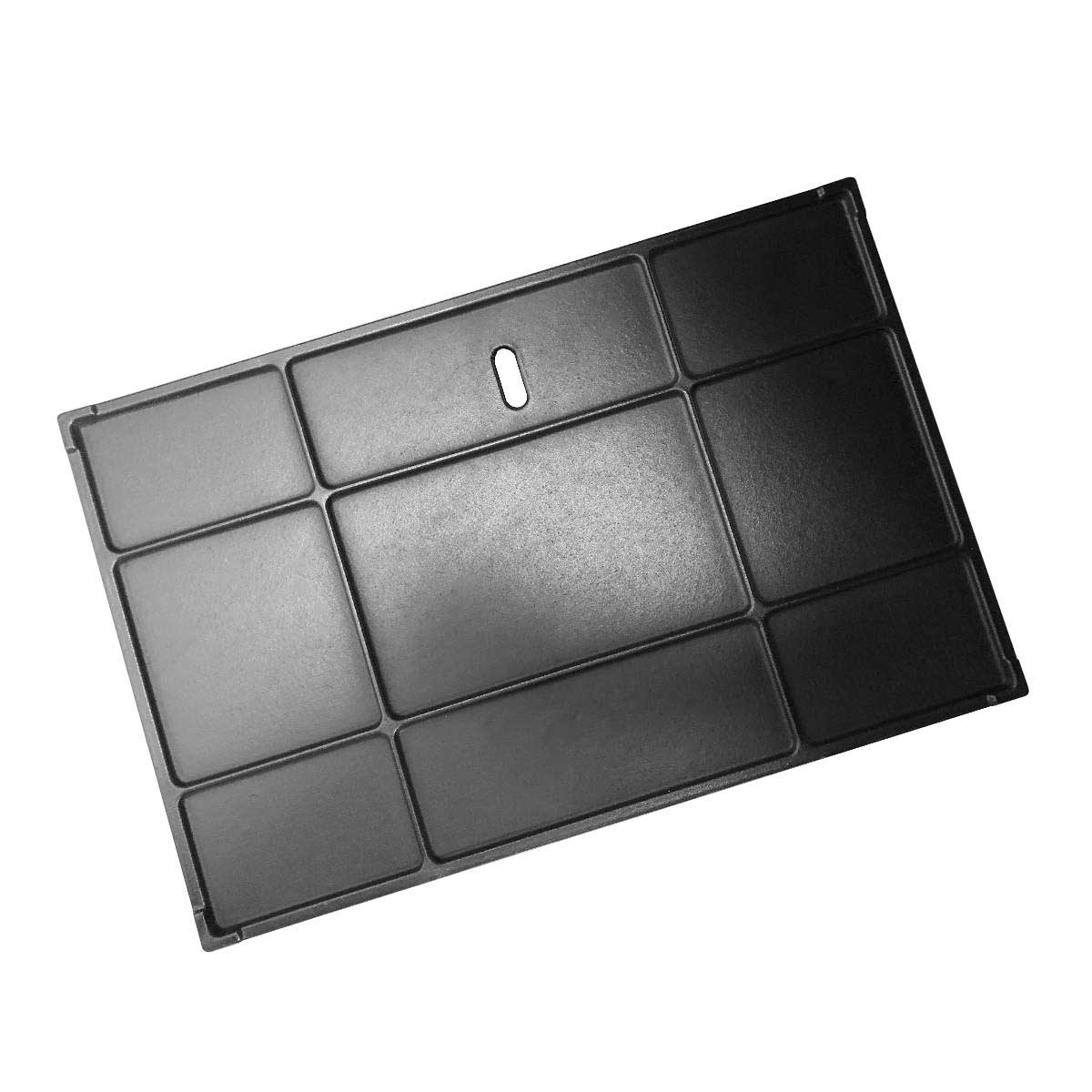 SANTOS Gusseisen Grillplatte | ca. 31 x 48,5 cm