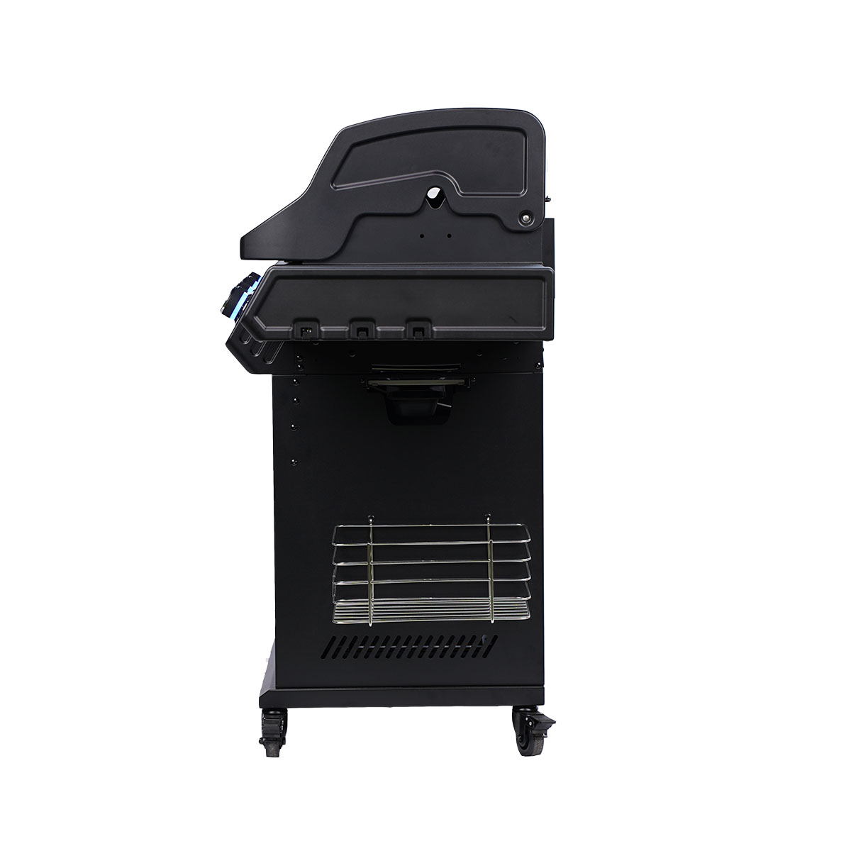 SANTOS S-418 Pro All Black Matt | Seiten- & Heckbrenner