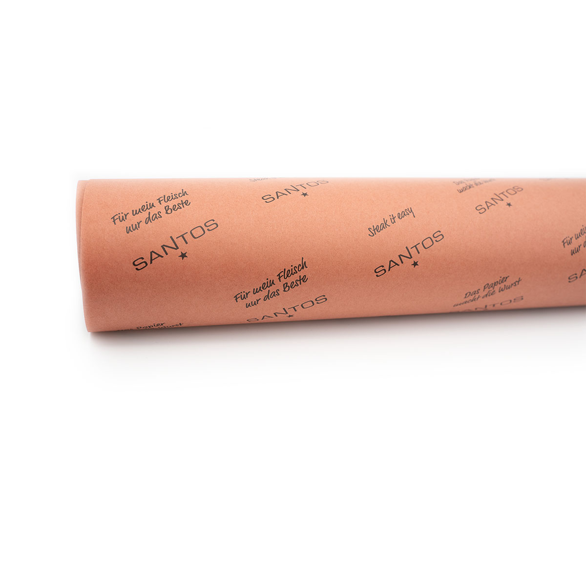 SANTOS original Pink Butcher Paper Rolle 60cm x 45m festes
