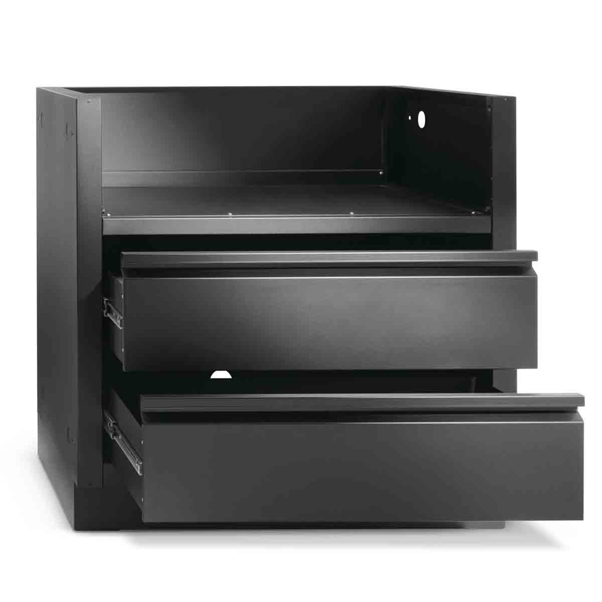 Napoleon Oasis Einbaugrill-Unterschrank für BI32 Mattschwarz