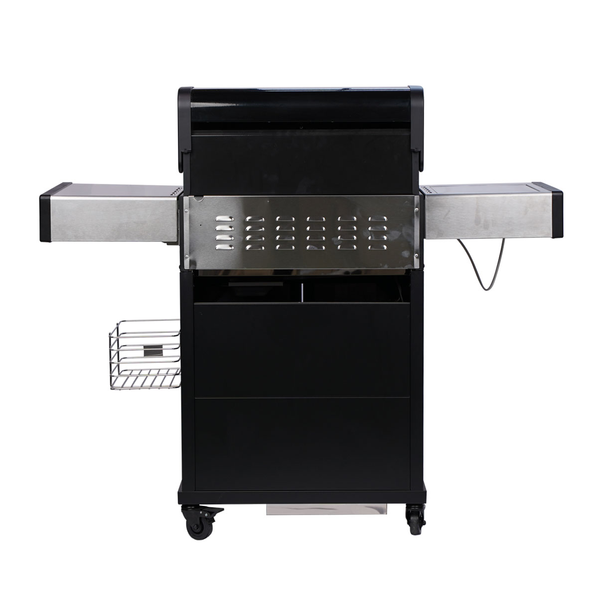 SANTOS S-318 Pro Edelstahl | Seiten- & Heckbrenner