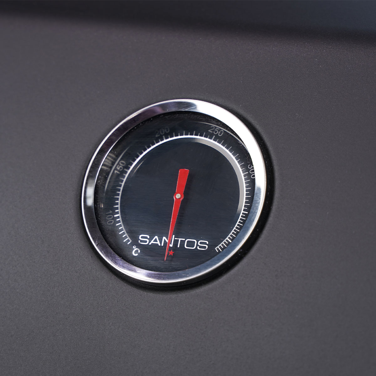Santos S-518 PRO All Black Matt  | Seiten- & Heckbrenner