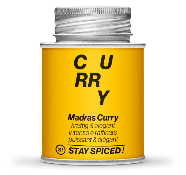Madras Curry, kräftig & elegant, 170ml Schraubdose
