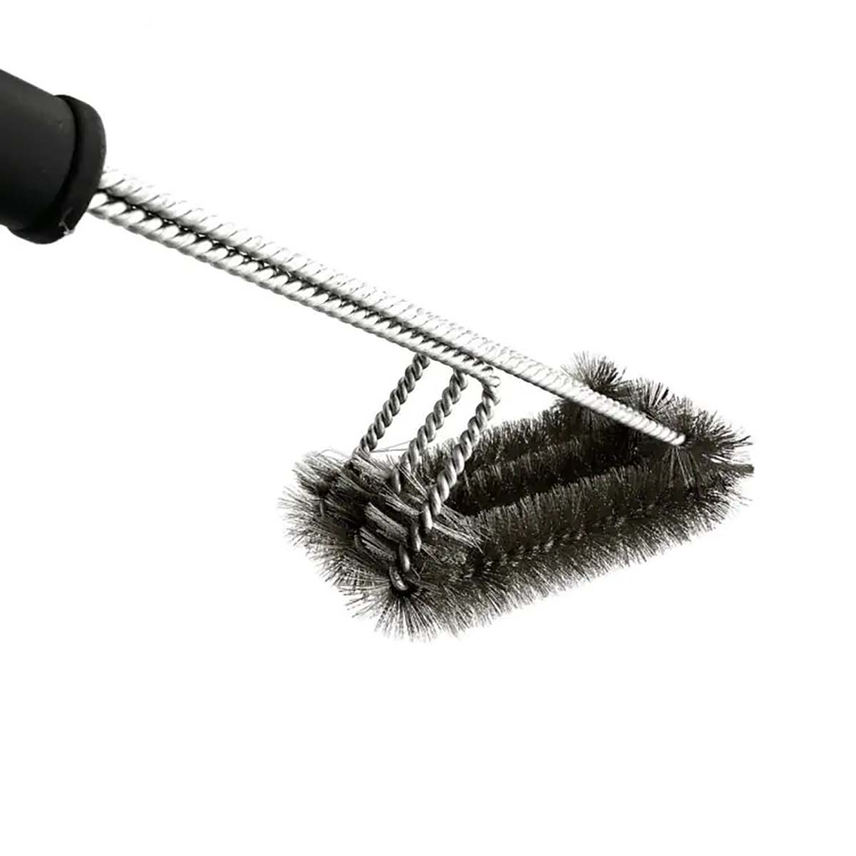 FireRocket Grillbürste 3-reihig, Edelstahl, 55 cm