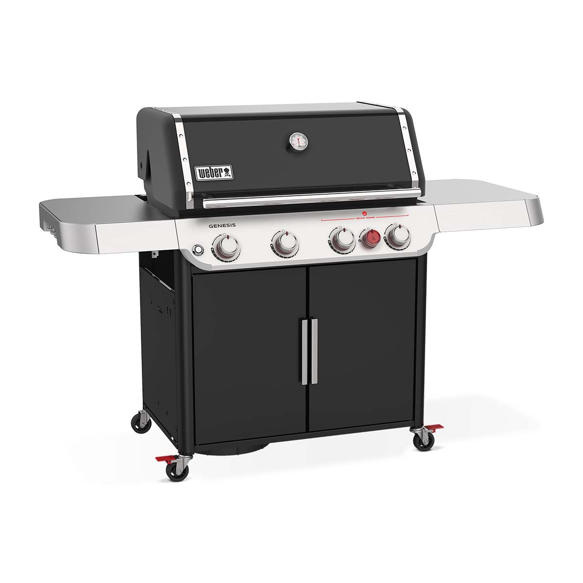 Weber Genesis E-425s Gasgrill, Schwarz Weber Genesis E-425s Gasgrill, Schwarz