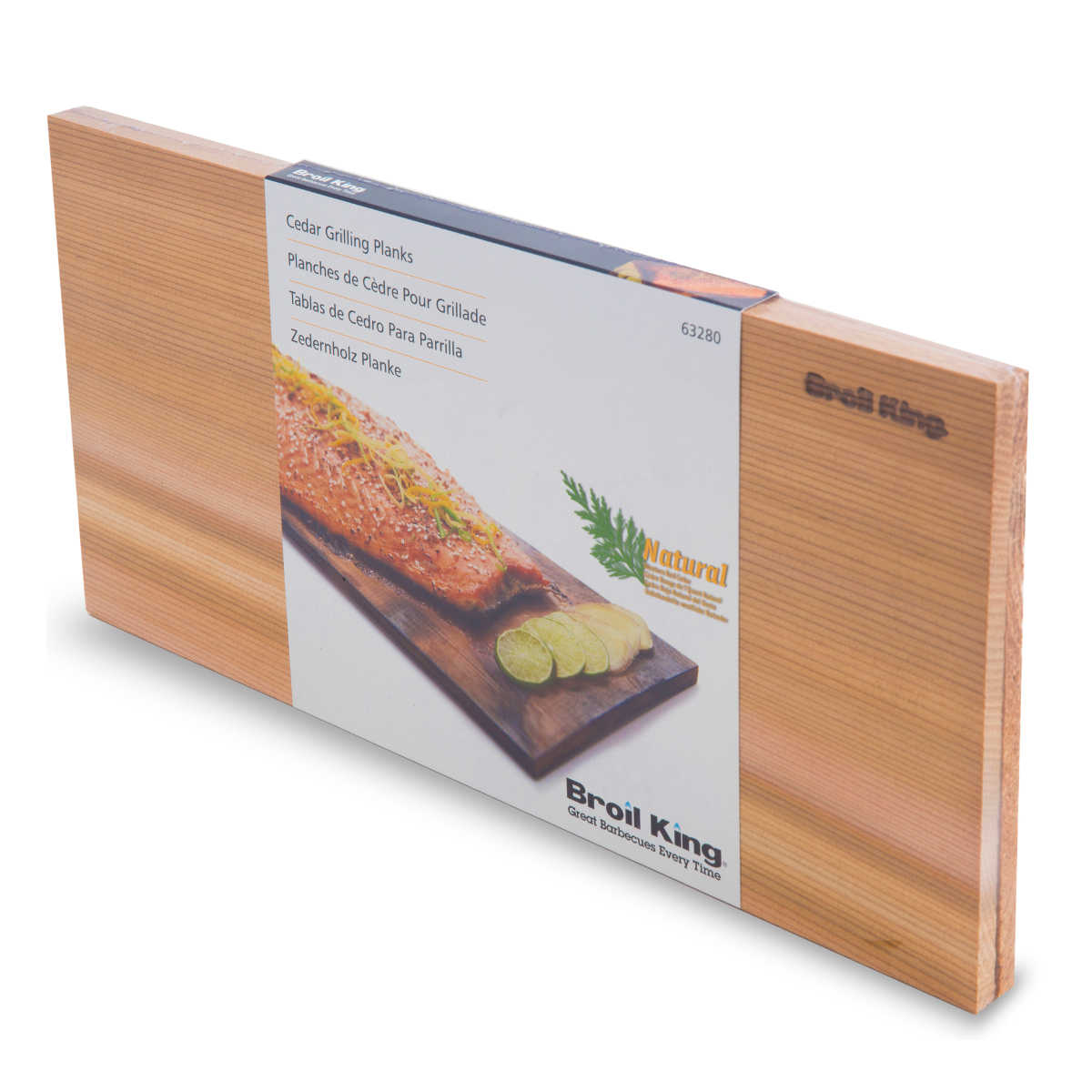 Broil King Zedernholz-Planke Verpackung