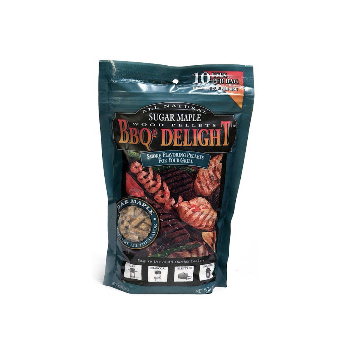 BBQR`S Sugar Maple Pellets, 450 g BBQR`S Sugar Maple Pellets, 450 g