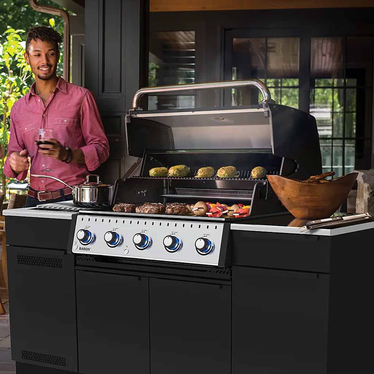 Broil King Außenküche Baron MOK | Unterschrank für Baron 520 Built In