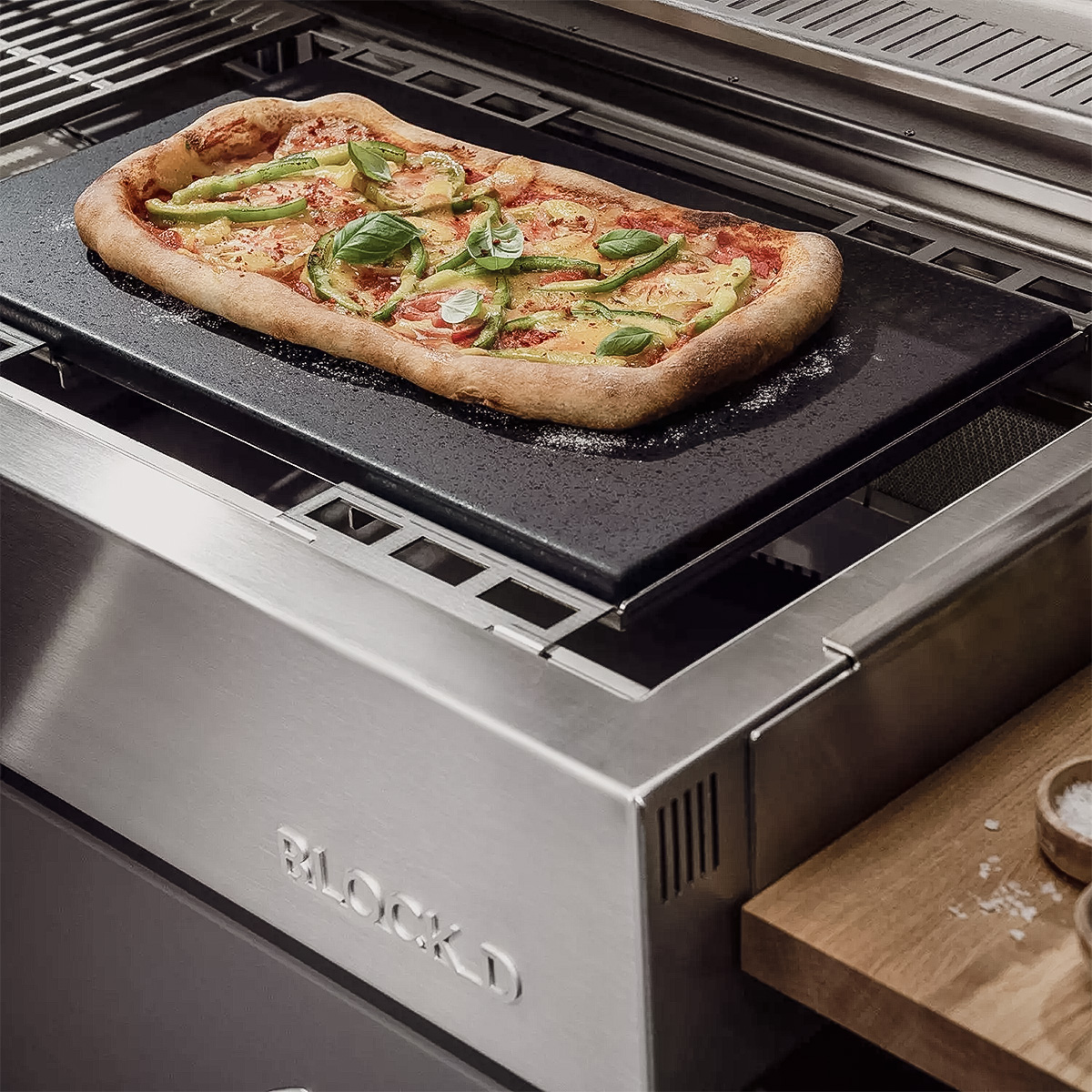 Flammkraft Pizza- und Grillstein BLOCK D (Gen. 4) Flammkraft Pizza- und Grillstein BLOCK D (Gen. 4)