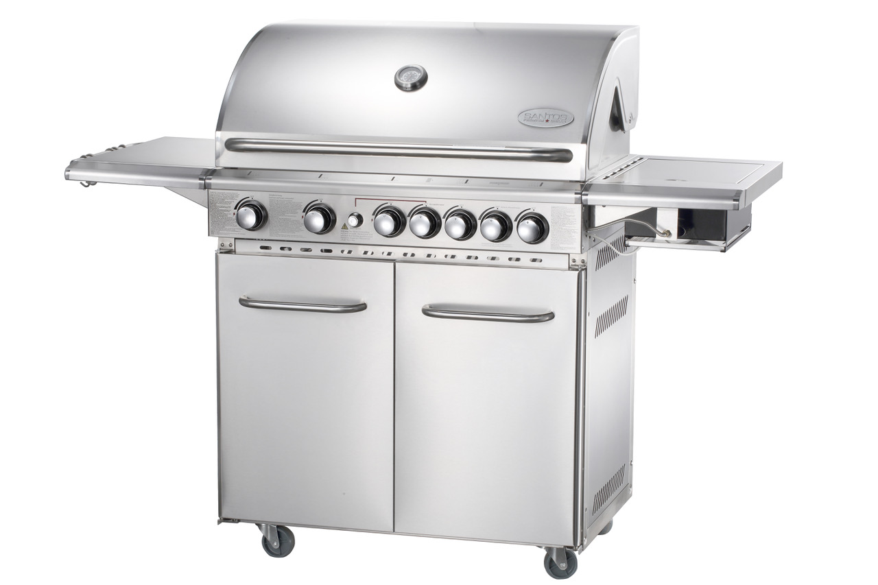 SANTOS Gasgrill E-518 (Eden), mit Seiten- & Heckbrenner SANTOS Gasgrill E-518 (Eden), mit Seiten- & Heckbrenner