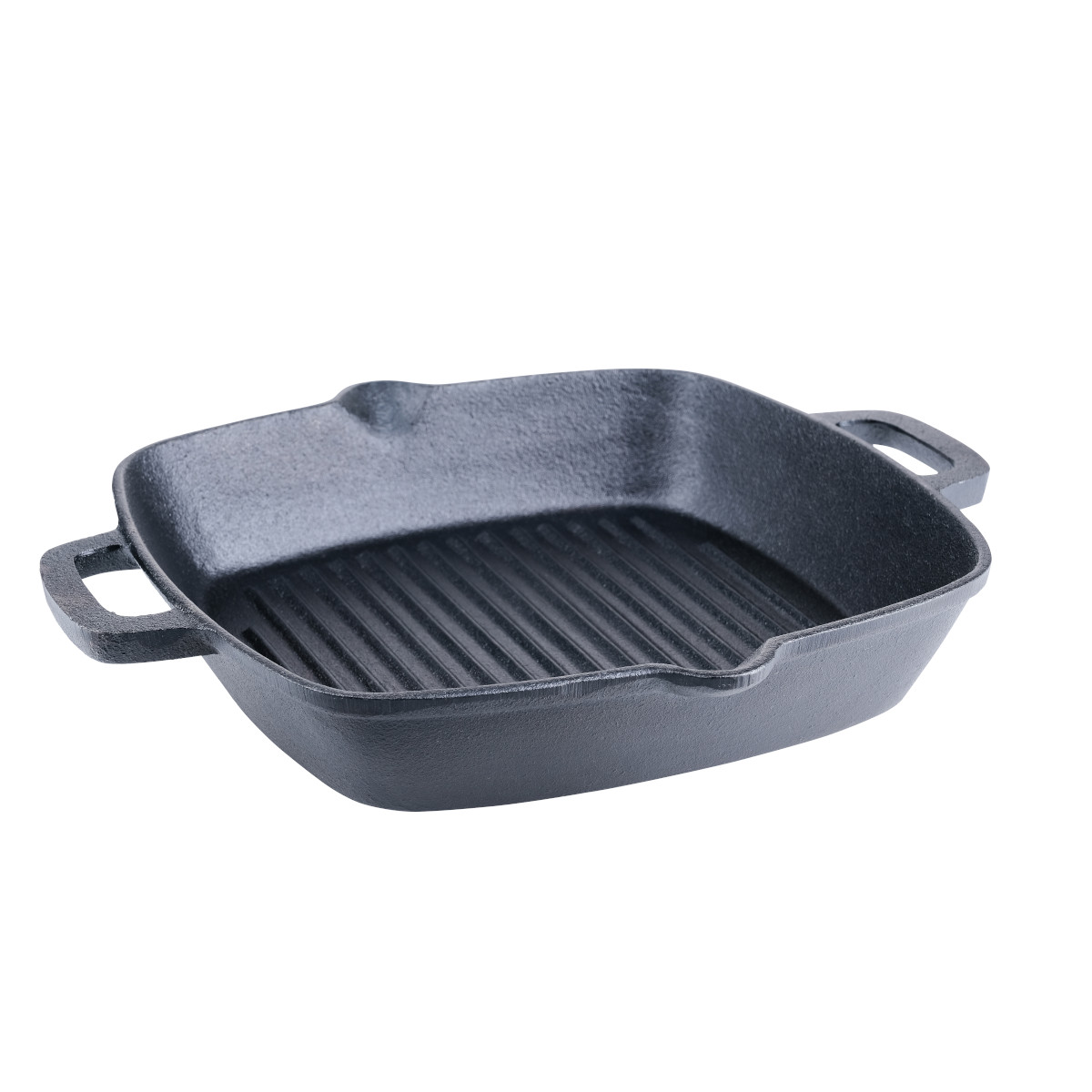SANTOS Gusseiserne Grillpfanne, 24 x 24 cm SANTOS Gusseiserne Grillpfanne, 24 x 24 cm