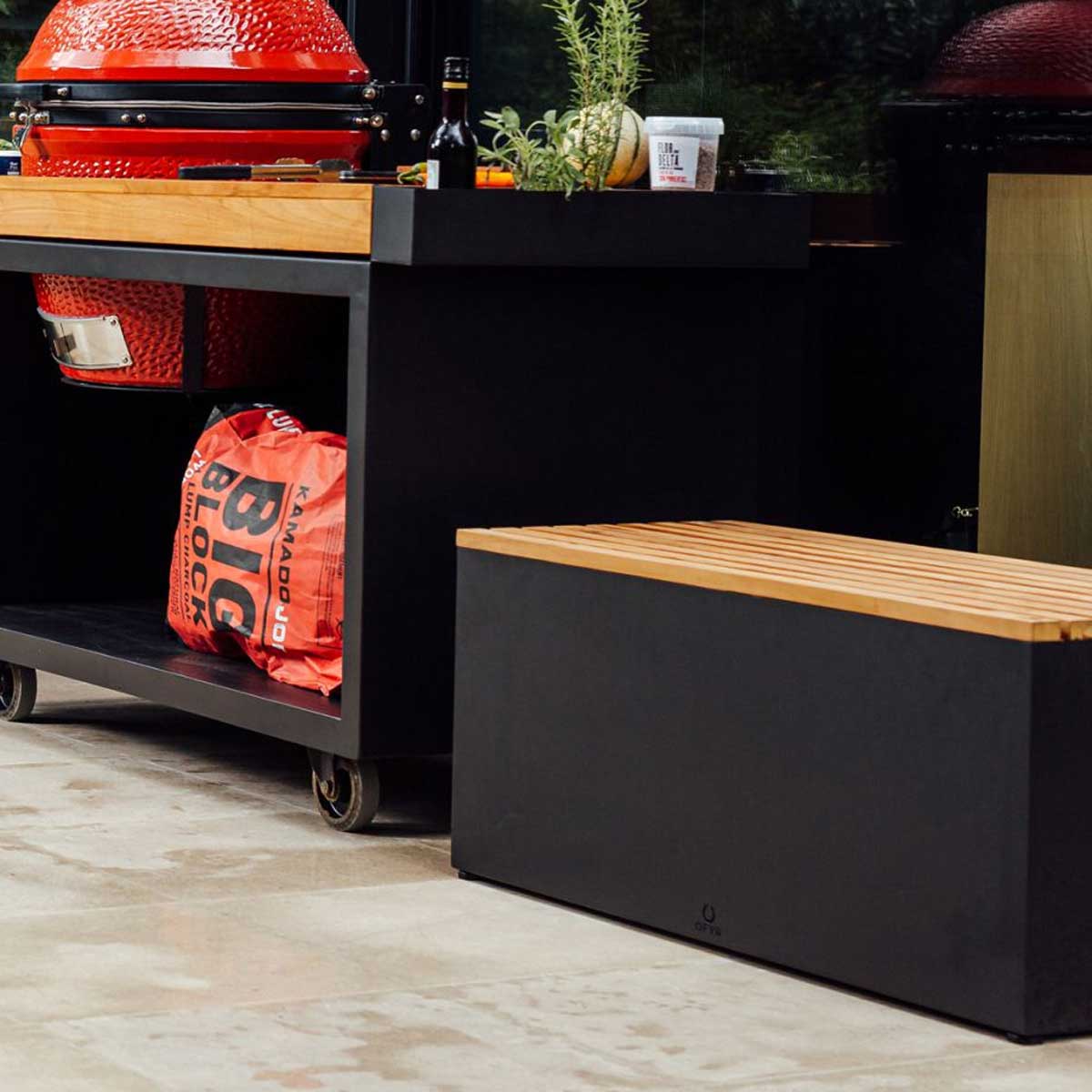 OFYR Garden Bench Black Sitzbank OFYR Garden Bench Black Sitzbank
