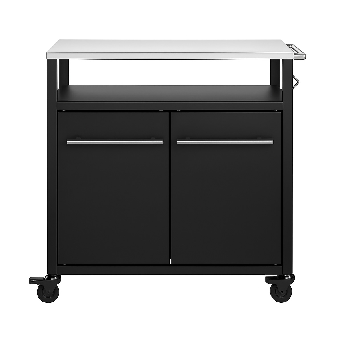 SANTOS BBQ Cart | 2 Türen | Matt Schwarz SANTOS BBQ Cart | 2 Türen | Matt Schwarz