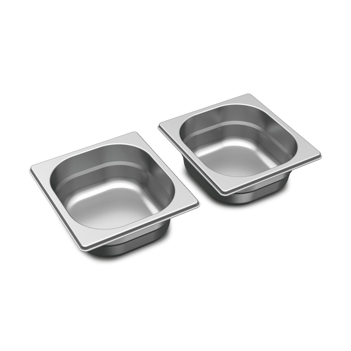 Miele FlexTop2-Bowls (Bowls, 2 Stücke) – Deckel‑Set
