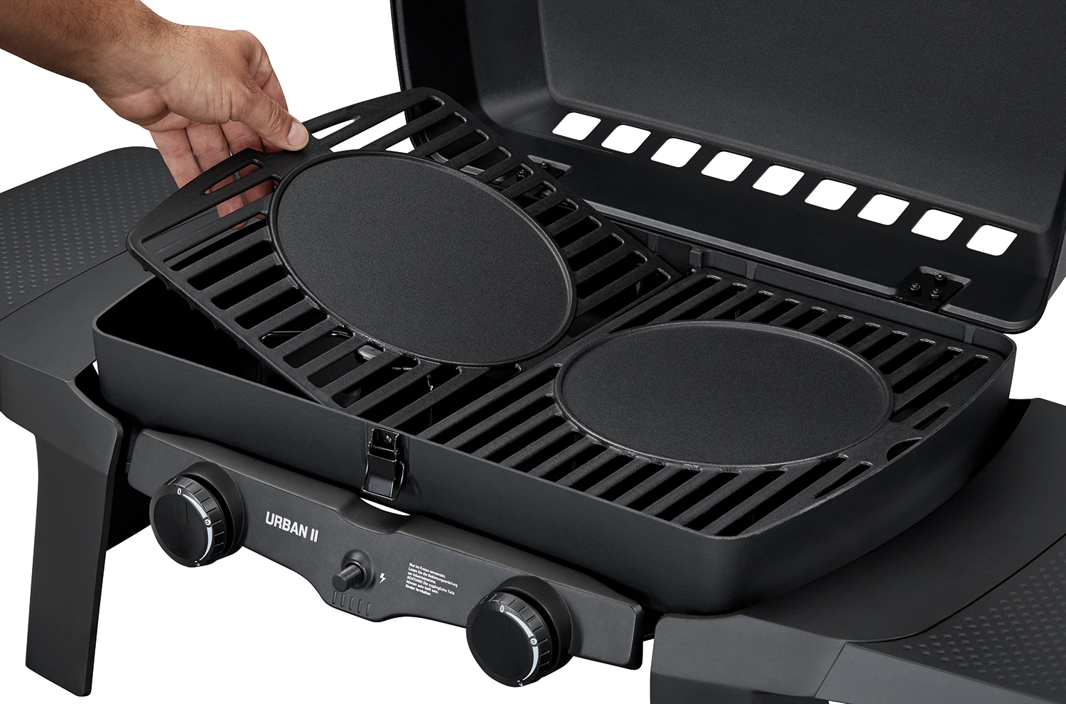 Enders Gussrost für Urban II- und Explorer II-Serie – Premium-Grillrost aus emailliertem Gusseisen