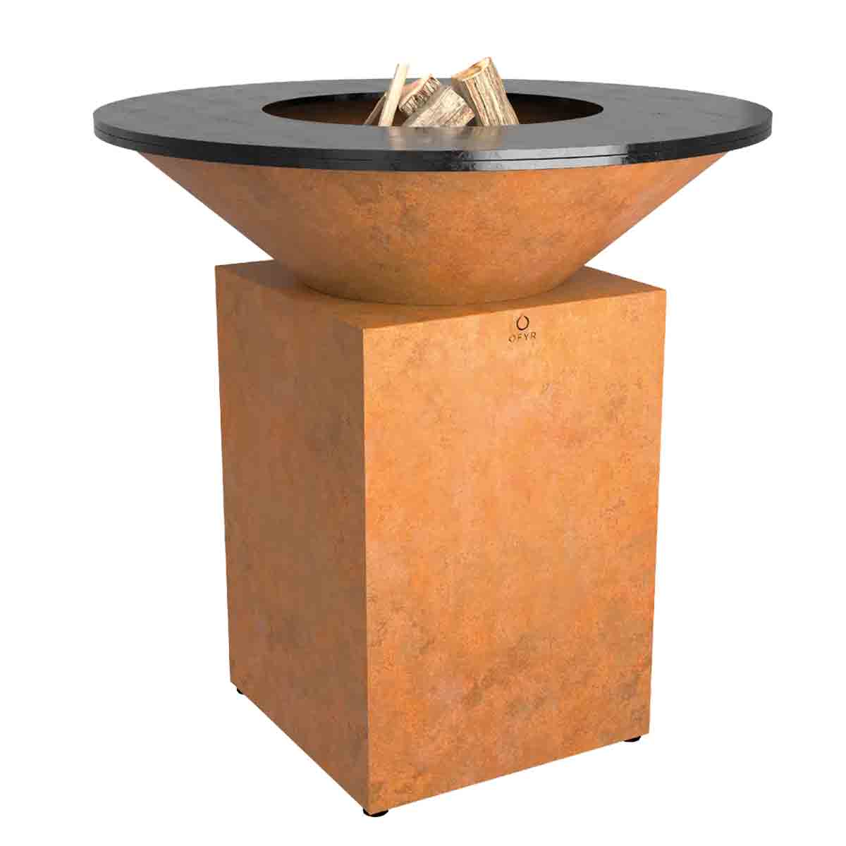 OFYR Feuerplatte Classic+ 100, Corten