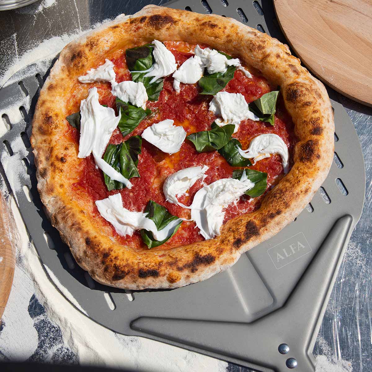 Alfa Forni Pizzaschaufel-Set Medium, 95 cm Alfa Forni Pizzaschaufel-Set Medium, 95 cm