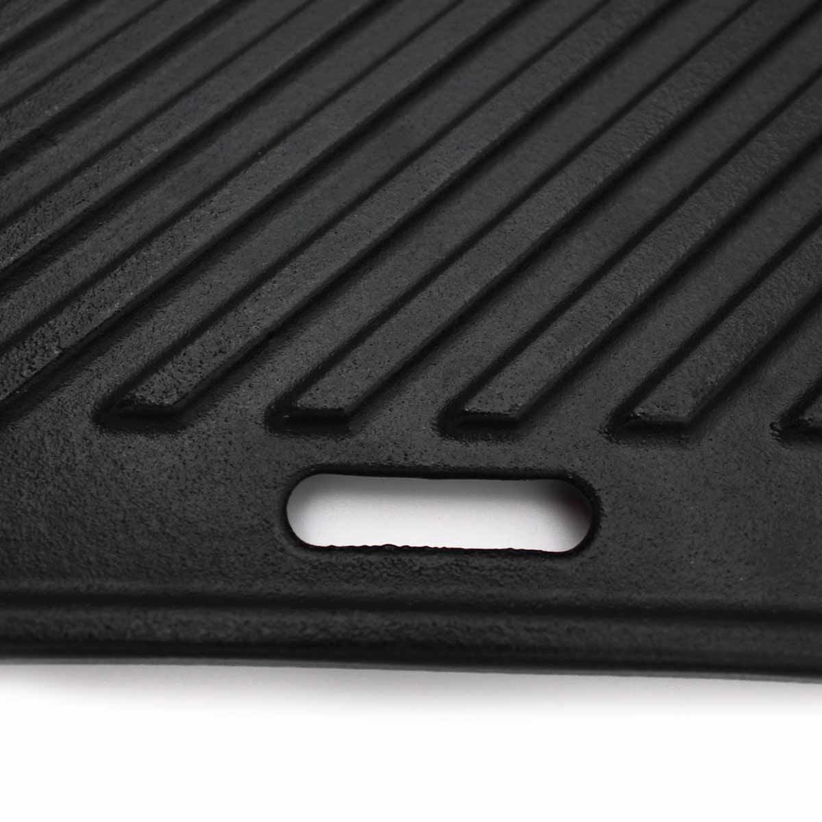 SANTOS Wende-Grillplatte Gusseisen 43 x 19,6 cm