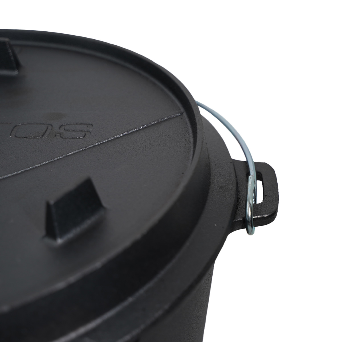 SANTOS Dutch Oven 12qt mit Füßen – Safe Stand Edition SANTOS Dutch Oven 12qt mit Füßen – Safe Stand Edition
