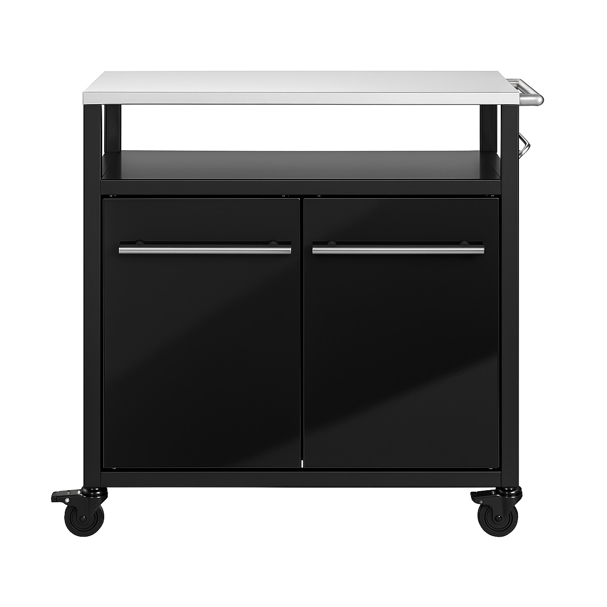 SANTOS BBQ Cart | 2 Türen | Glänzend All Black SANTOS BBQ Cart | 2 Türen | Glänzend All Black