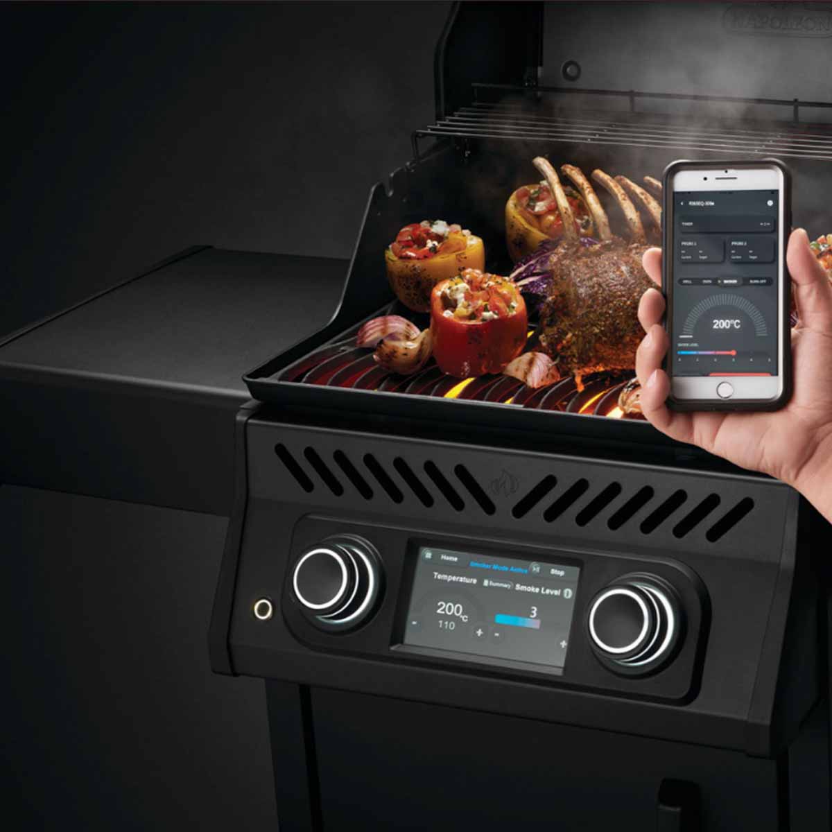 Napoleon Rogue EQ 365 | Elektrogrill | Mattschwarz | 2025