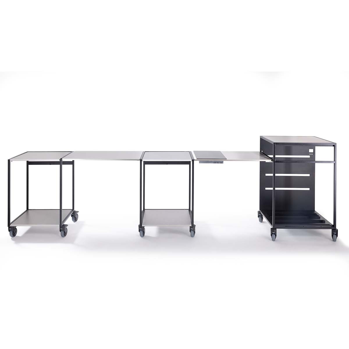 One Minute Kitchen Mobile Außenküche Premium, Schwarz One Minute Kitchen Mobile Außenküche Premium, Schwarz