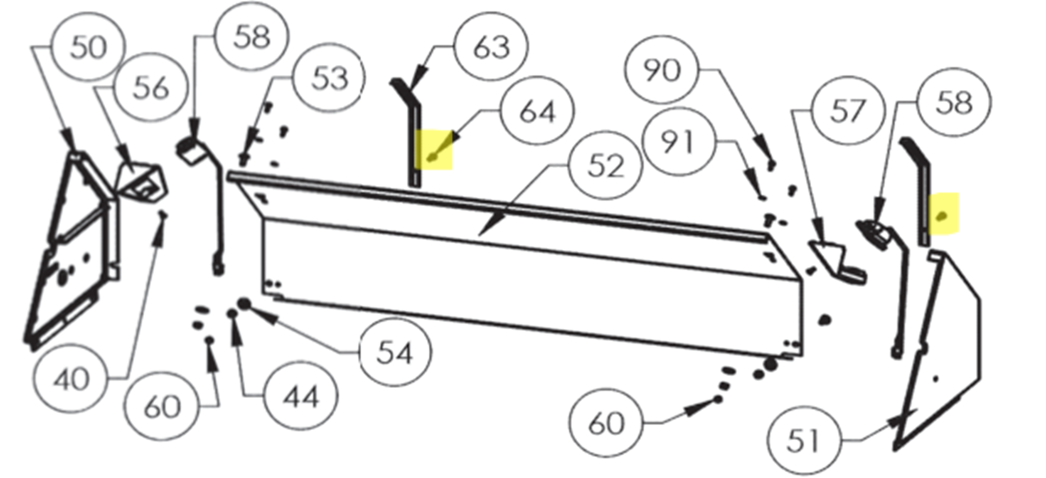 Napoleon Schraube 10-24 x 5/8" Napoleon Schraube 10-24 x 5/8"