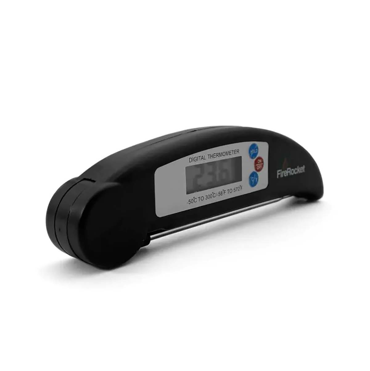 FireRocket BBQ Thermometer, Digital, Klappbar