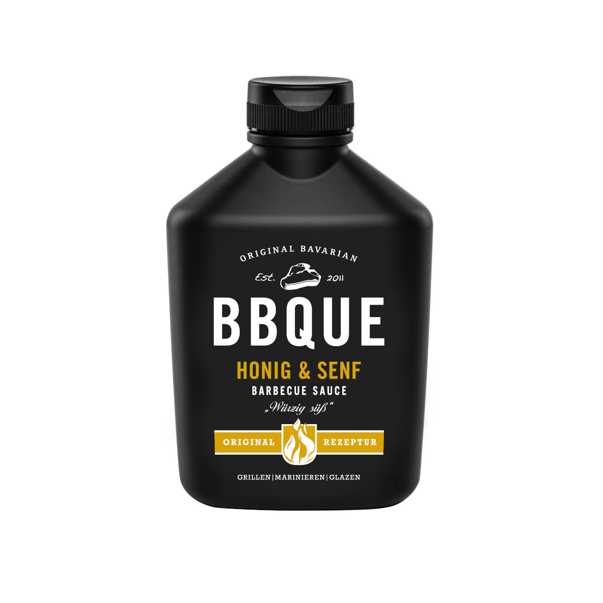 BBQUE Barbecue Sauce Honig &amp; Senf, 400 ml