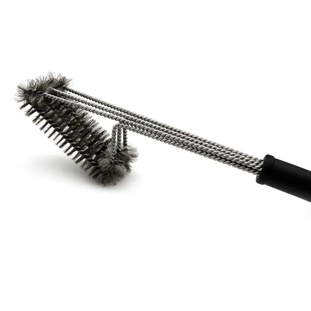 FireRocket Grillbürste 3-reihig, Edelstahl, 55 cm