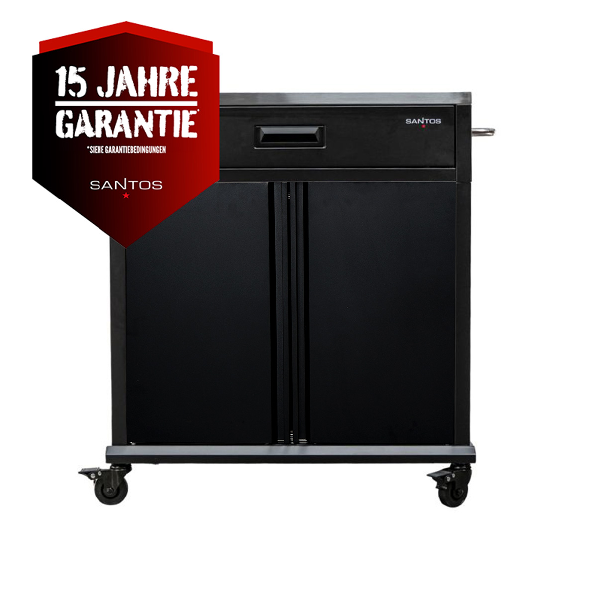 SANTOS BBQ Cart Pro in Matt Schwarz SANTOS BBQ Cart Pro in Matt Schwarz