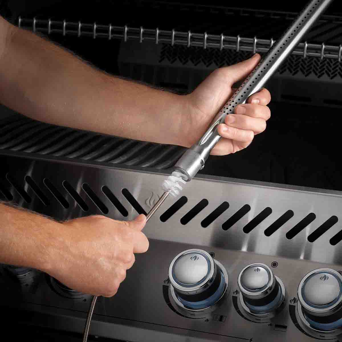 Napoleon Grillkammer Reiniger mit Bürste und Schaber Napoleon Grillkammer Reiniger mit Bürste und Schaber