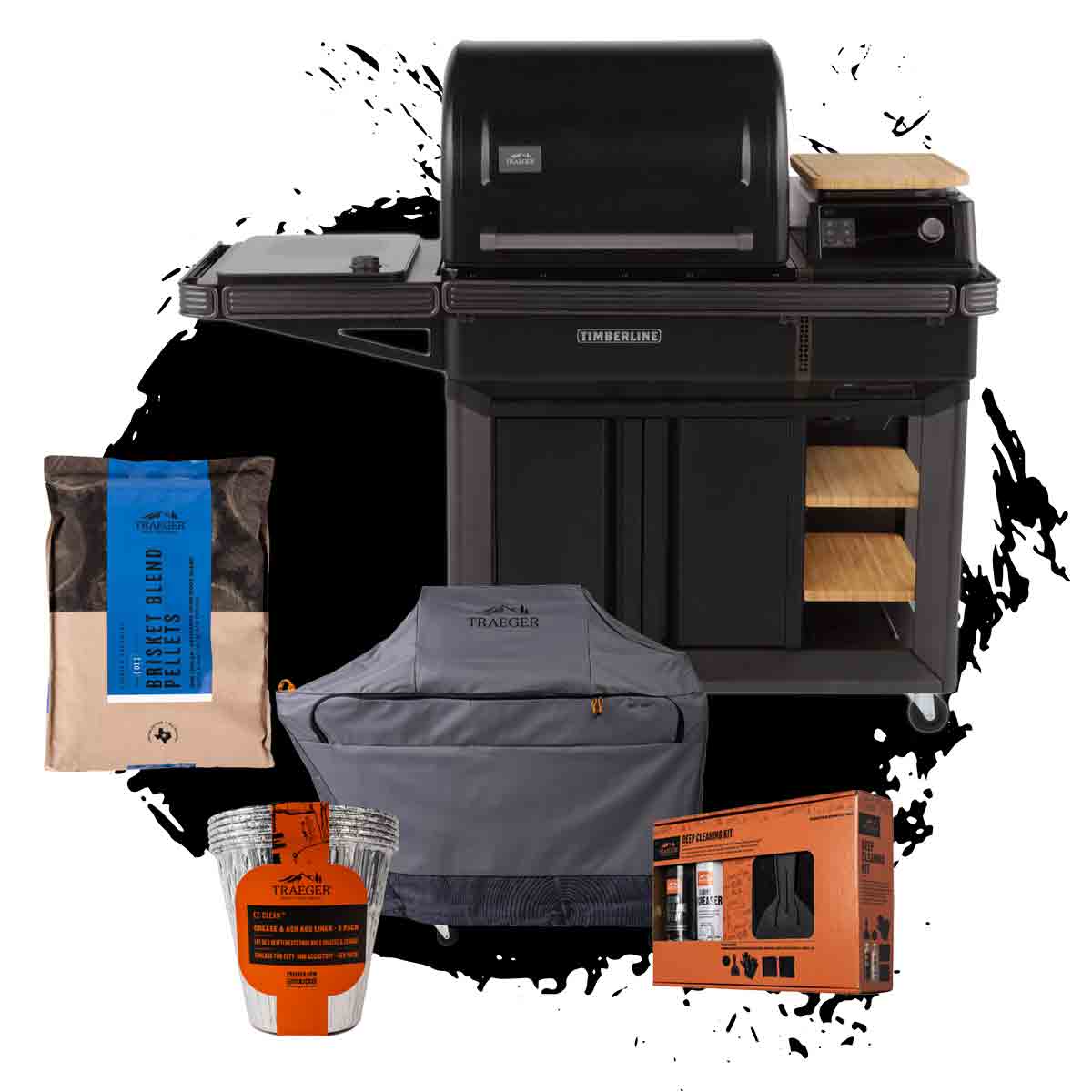 Traeger Pelletgrill Timberline Easy Care Bundle
