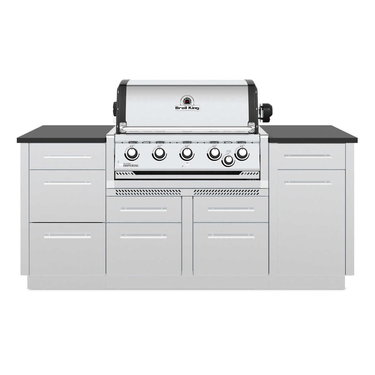Broil King Imperial S570 Built In inkl. Drehspieß, Edelstahl, 2022 Broil King Imperial S570 Built In inkl. Drehspieß, Edelstahl, 2022