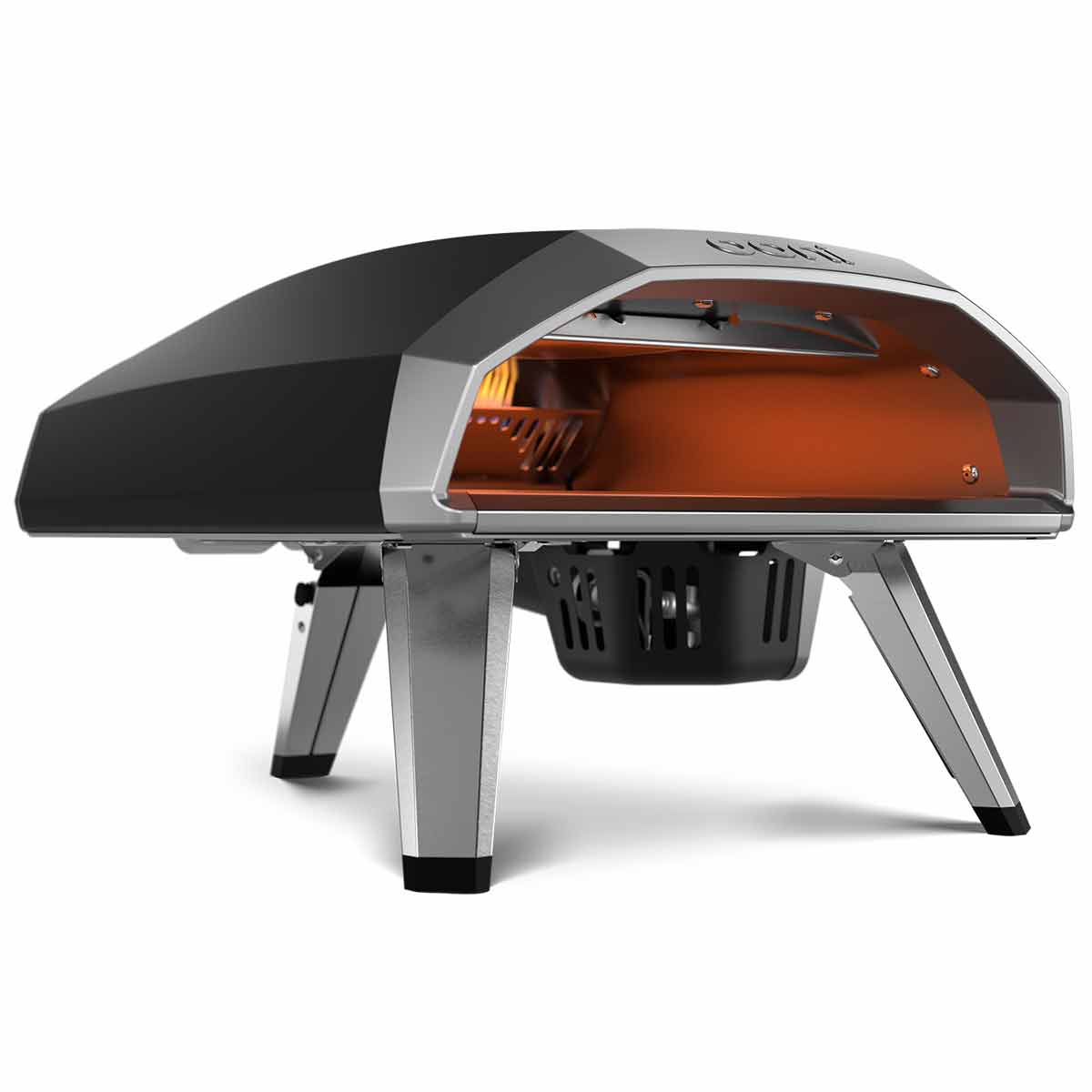 Ooni Koda 2 Gas Pizzaofen, Seitenansicht
