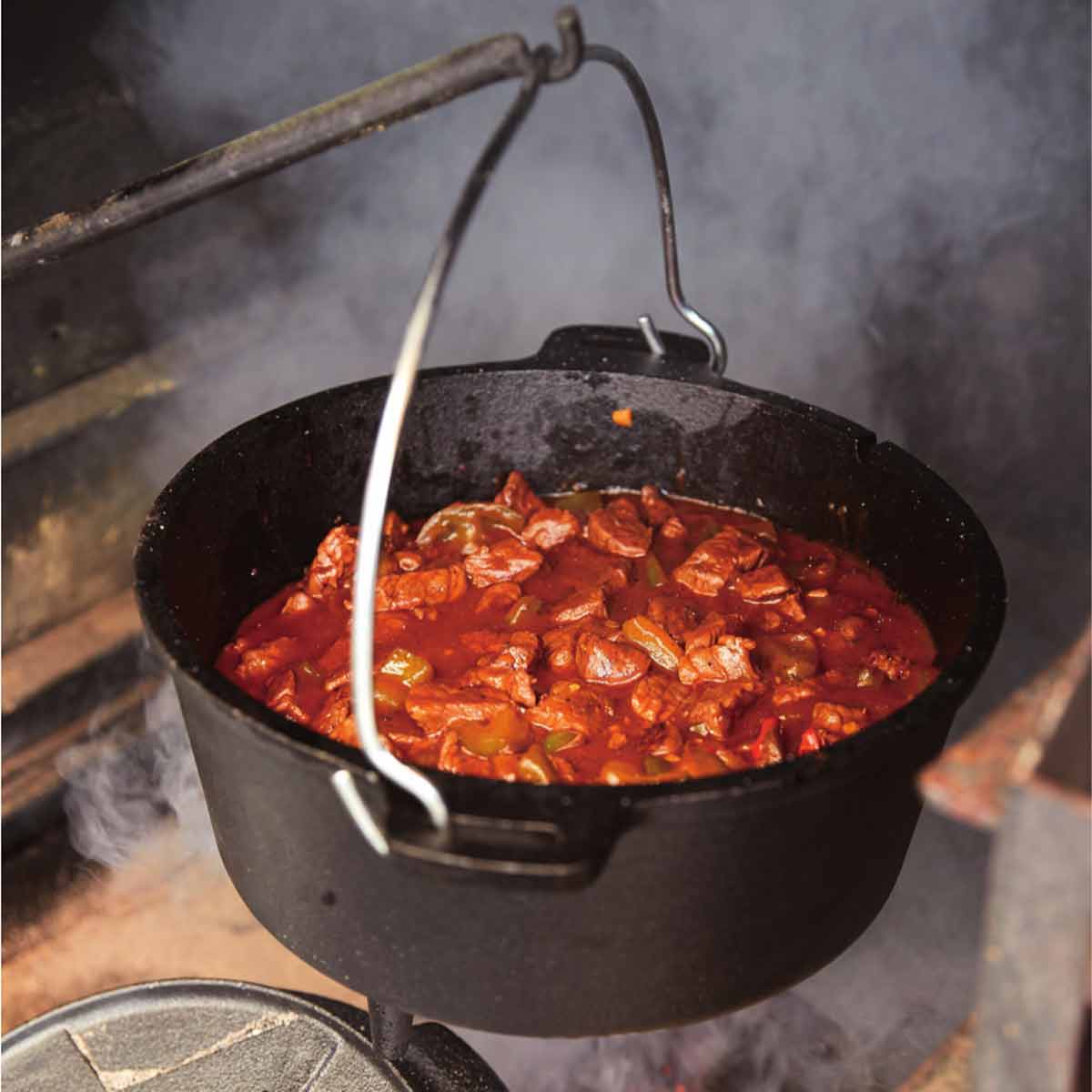 SANTOS Dutch Oven 6qt mit Füßen SANTOS Dutch Oven 6qt mit Füßen