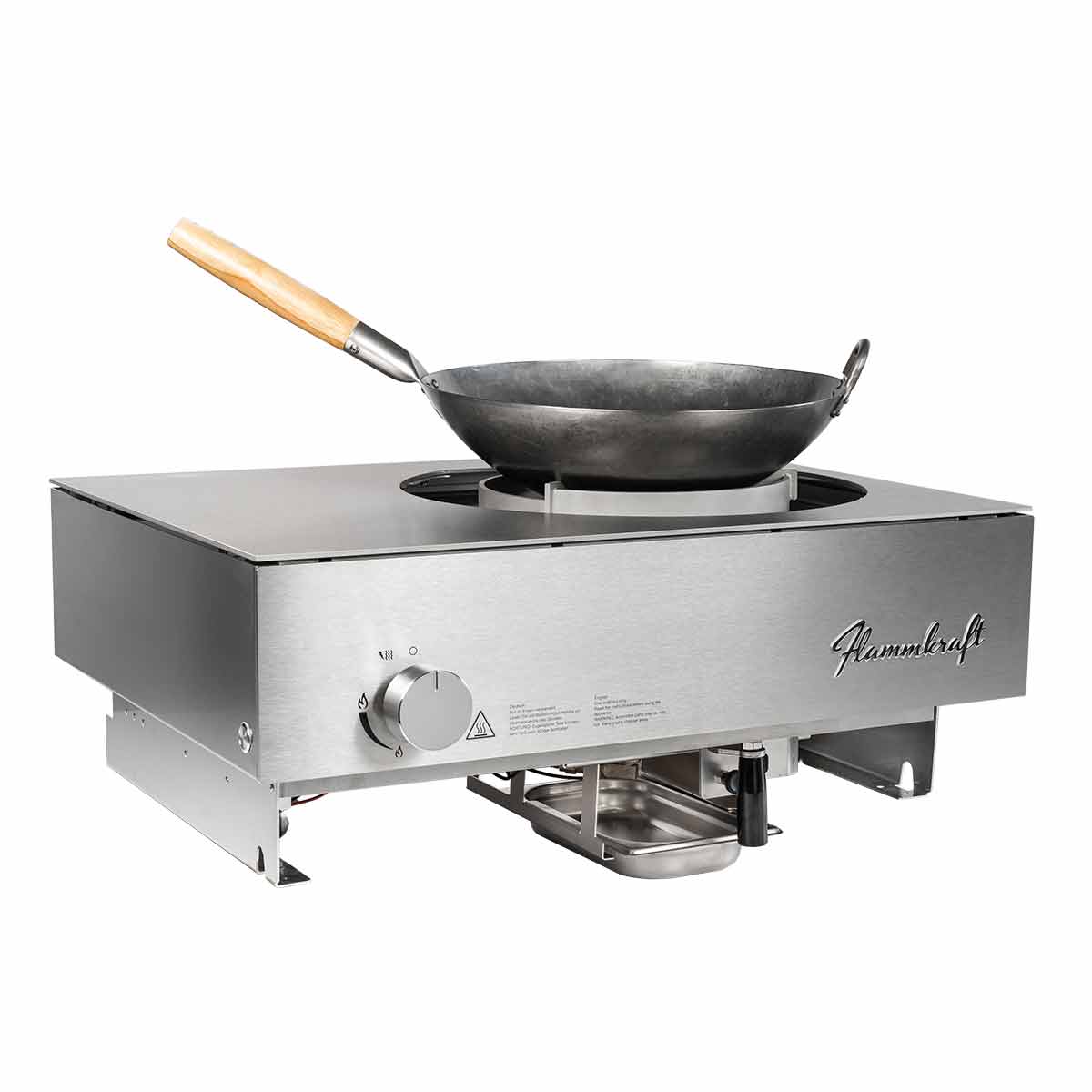 Flammkraft Block R Einbaugrill Wokbrenner