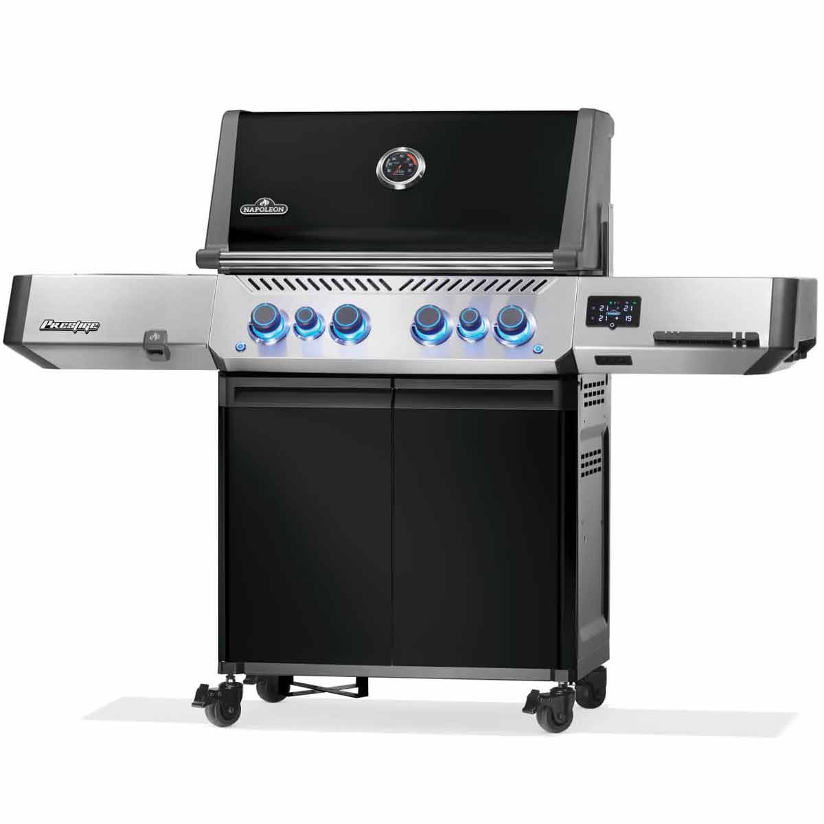 Napoleon Prestige 500 | Connected | 2025 | Schwarz inkl. Einsatzpfanne