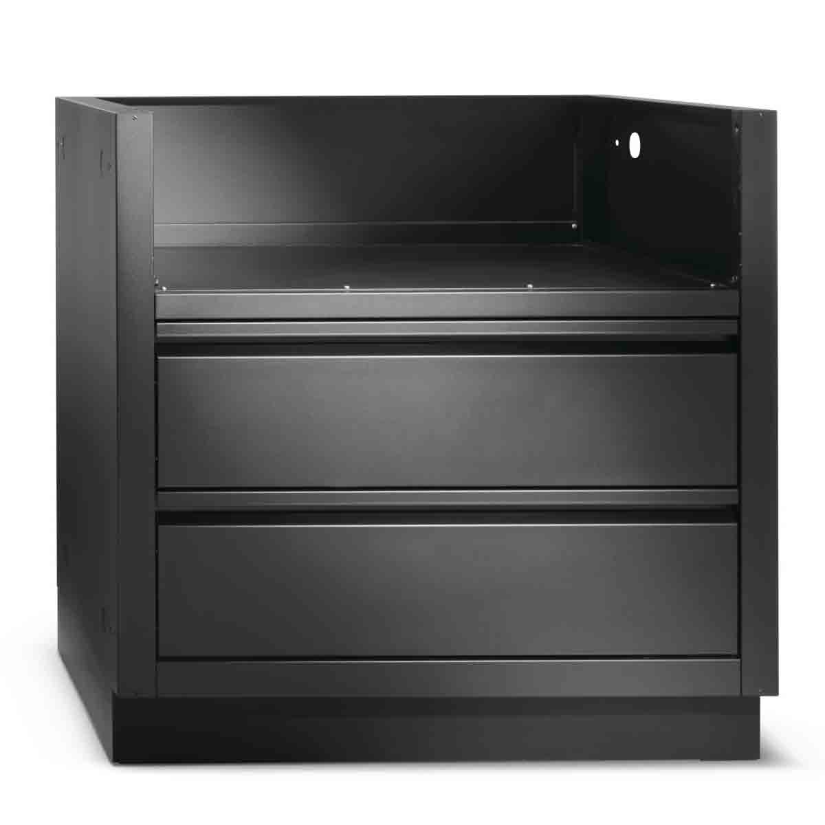 Napoleon Oasis Einbaugrill-Unterschrank für BI32 Mattschwarz