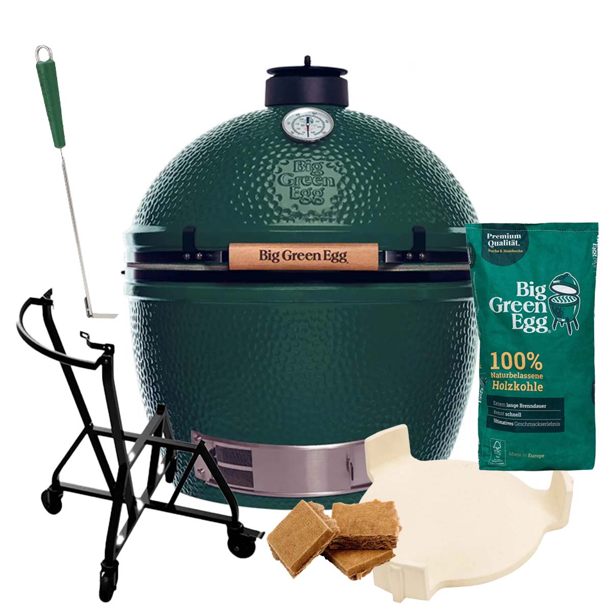 Big Green Egg Big Green Egg XL Keramikgrill Starter-Paket Big Green Egg Big Green Egg XL Keramikgrill Starter-Paket