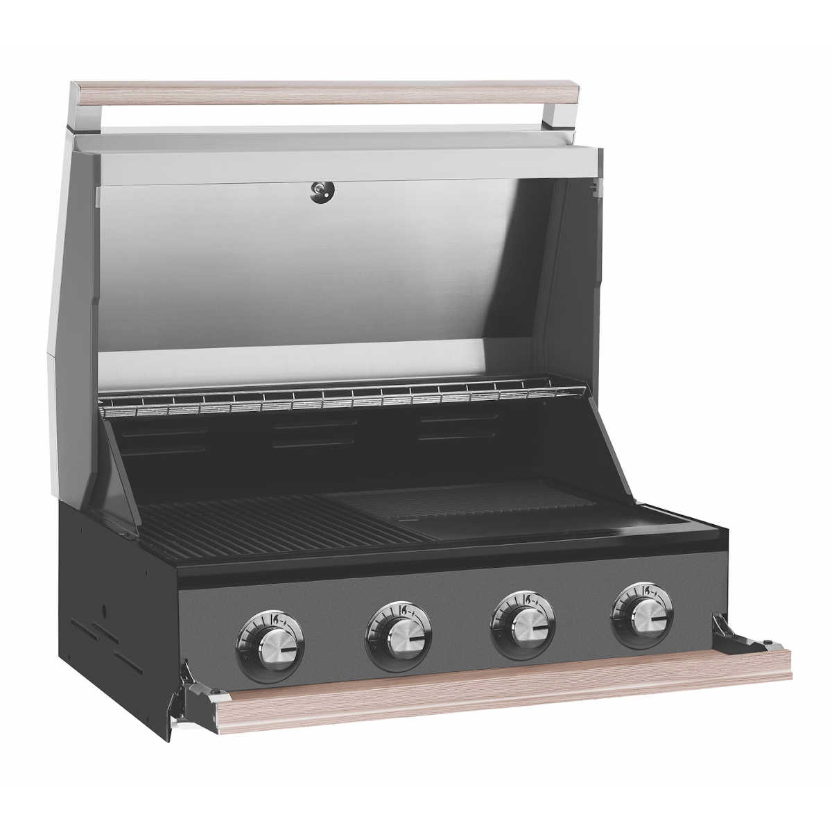 BeefEater 1500 Serie Einbaugrill mit 4 Brennern inkl. Seitenbrenner