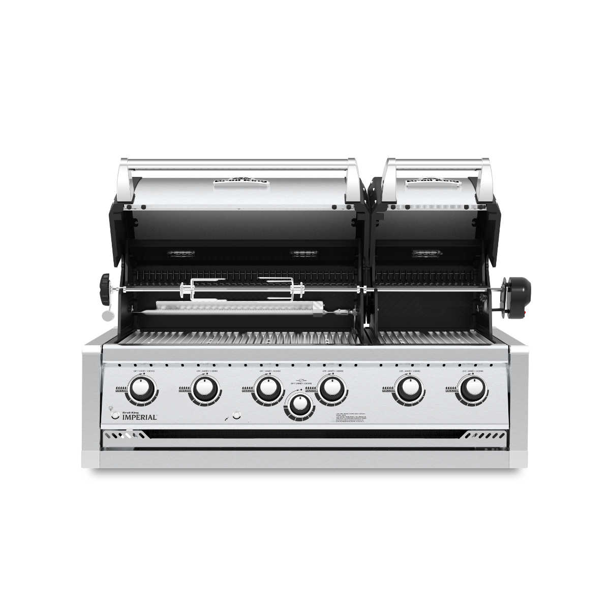 Broil King Imperial S 670 XL Pro Built In inkl. Drehspieß, Edelstahl, 2022 Broil King Imperial S 670 XL Pro Built In inkl. Drehspieß, Edelstahl, 2022