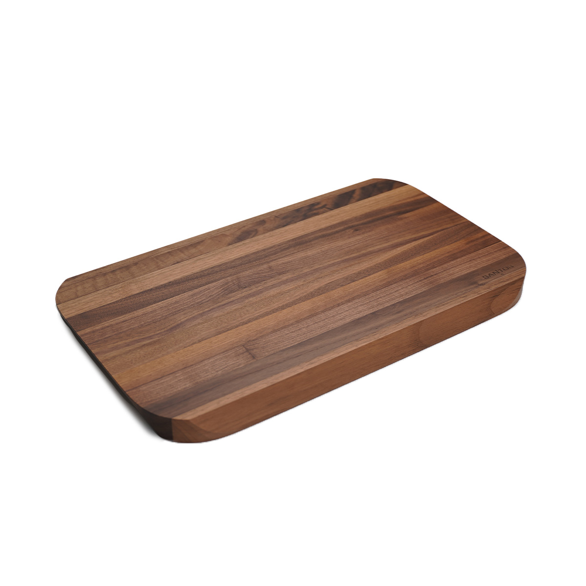 SANTOS Holzschneidebrett schräg von oben