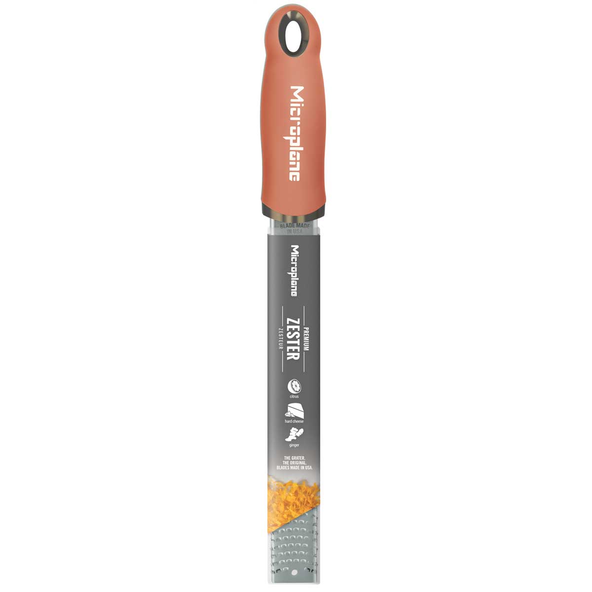 Microplane Premium Reibe / Zester, Zimt Orange Microplane Premium Reibe / Zester, Zimt Orange