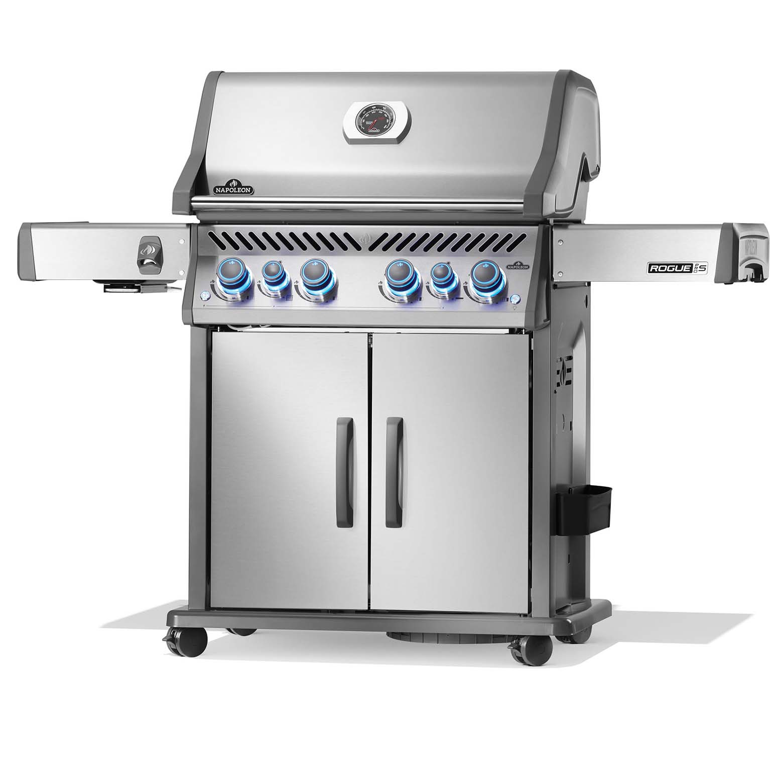 Napoleon Rogue PRO-S 525 mit Edelstahl Rosten | Edelstahl | inkl. SANTOS XXL Plancha